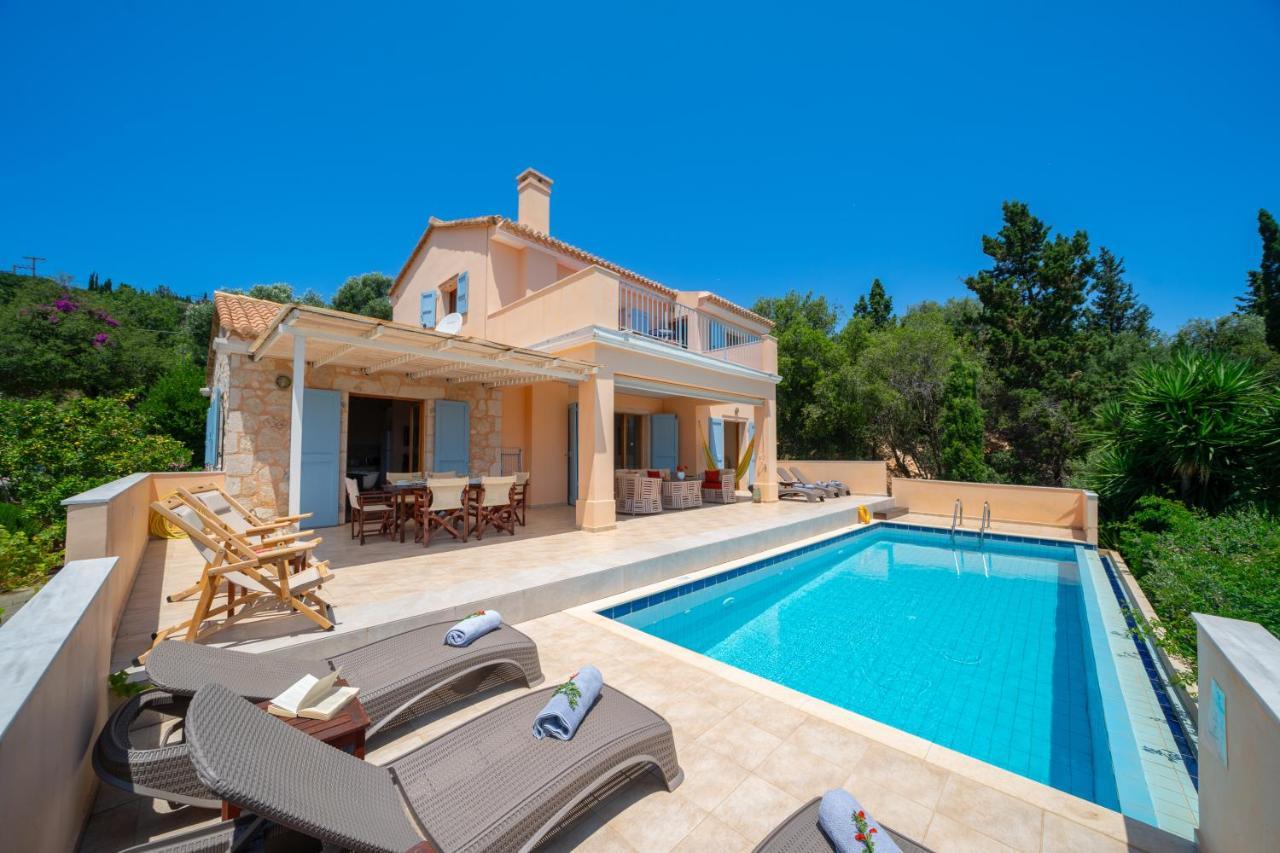 Villa Apollo Up To 8Px, Private Pool Fiskardo Exterior photo