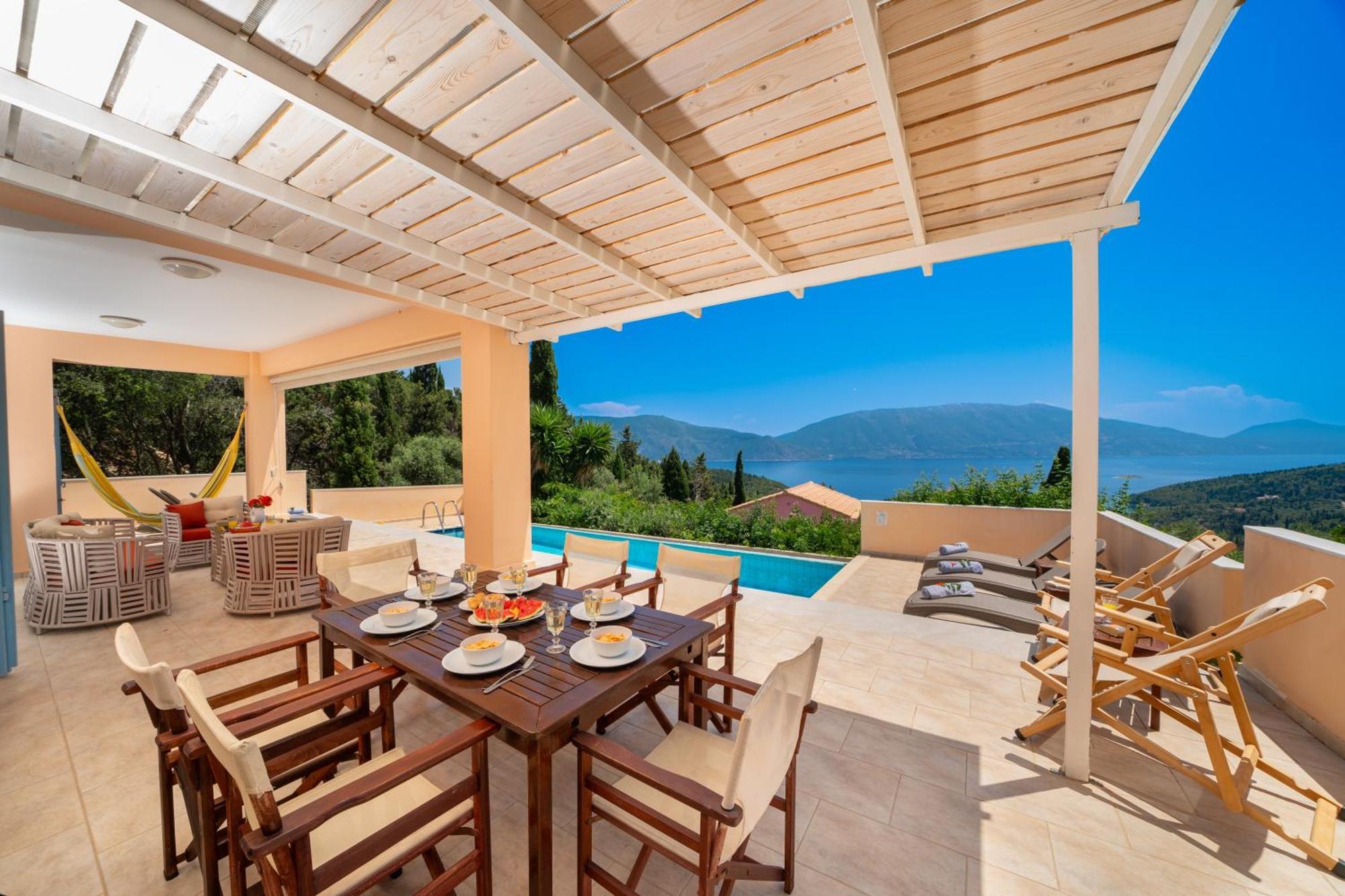 Villa Apollo Up To 8Px, Private Pool Fiskardo Exterior photo
